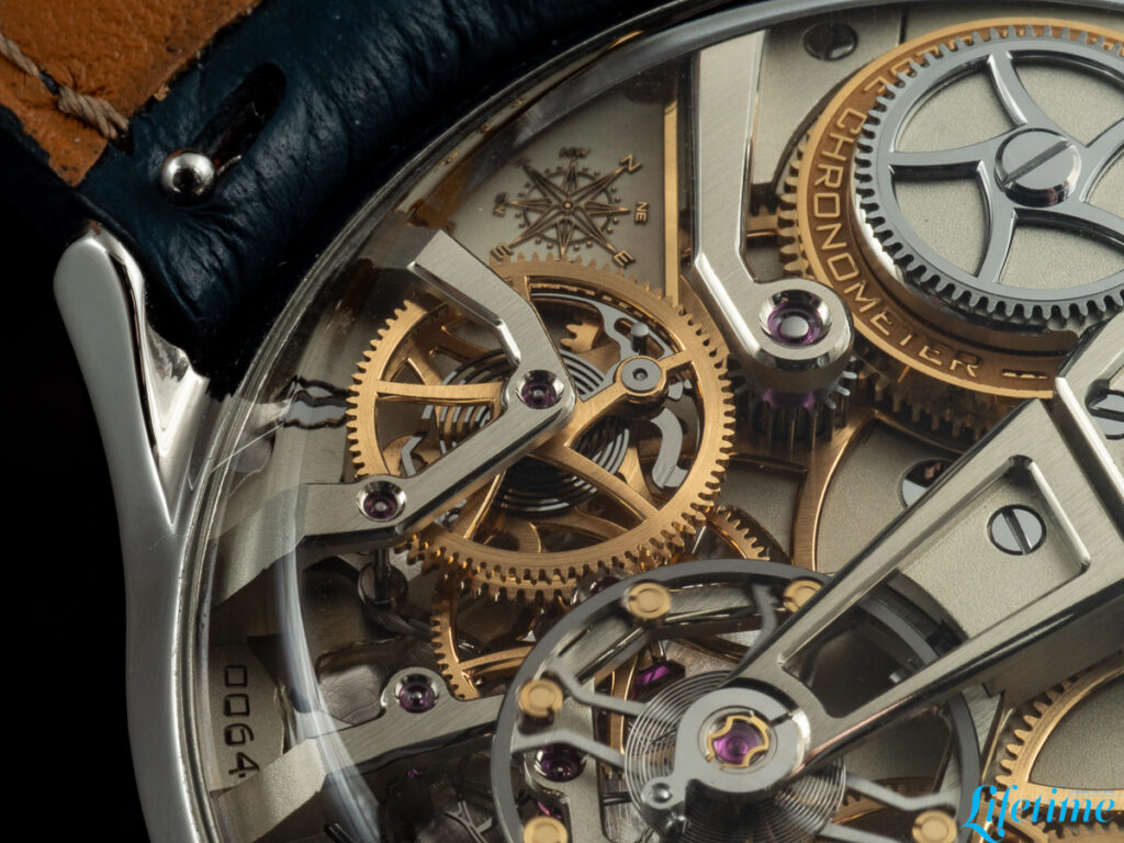 LEDERER Triple Certified Observatory Chronometer remontoir