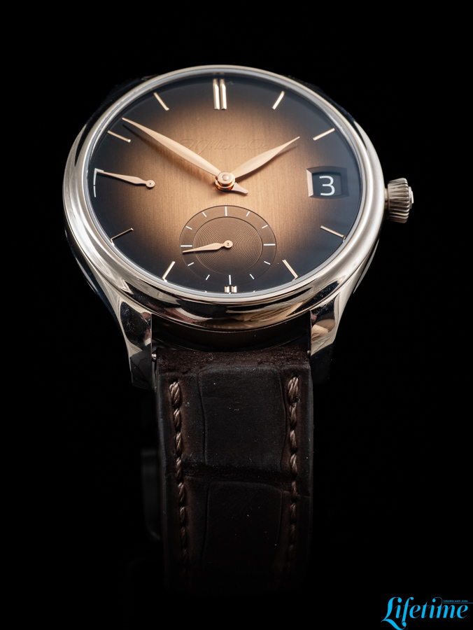 H. Moser & Cie. Endeavour Perpetual Calendar Smoked Salmon