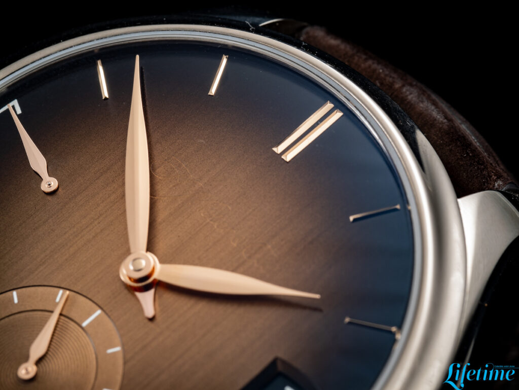 H. Moser & Cie. Endeavour Perpetual Calendar Smoked Salmon