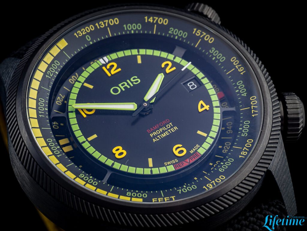 Oris x Bamford ProPilot Altimeter 'Mission Control'