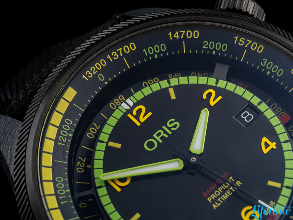Oris x Bamford ProPilot Altimeter 'Mission Control'