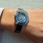 Cartier Métiers d’Art Crocodile Jewelry Watch, on the wrist