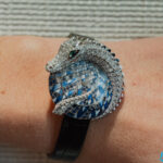 Cartier Métiers d’Art Crocodile Jewelry Watch, on the wrist