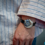 Cartier Métiers d’Art Crocodile Jewelry Watch, on the wrist