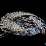 Cartier Métiers d’Art Crocodile Jewelry Watch, on the wrist
