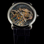 Cartier Métiers d’Art Straw and Gold Marquetry Panther