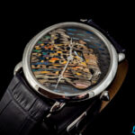 Cartier Métiers d’Art Straw and Gold Marquetry Panther