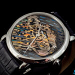 Cartier Métiers d’Art Straw and Gold Marquetry Panther