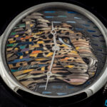 Cartier Métiers d’Art Straw and Gold Marquetry Panther