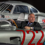 Karl-Friedrich Scheufele behind the wheel of Sir Stirling Moss’ racing car and wristed Chopard Mille Miglia Classic Chronograph Speed Silver